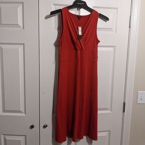 Talbots NWT women's sleeveless red dress size small